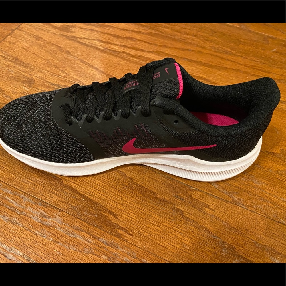 Nike Sneakers. Black, white and pink